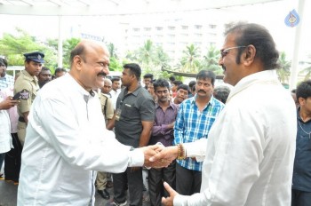 Mohanbabu Visits MB 40 Stadium Photos - 40 of 42