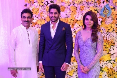 Naga Chaitanya - Samantha Reception Photos 02 - 13 of 21
