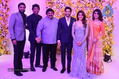 Naga Chaitanya - Samantha Reception Photos - 1 of 17