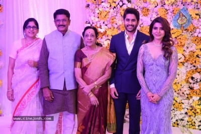 Naga Chaitanya - Samantha Reception Photos - 4 of 17