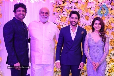 Naga Chaitanya - Samantha Reception Photos - 9 of 17