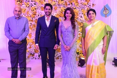 Naga Chaitanya - Samantha Reception Photos - 16 of 17