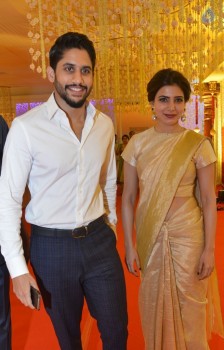 Naga Chaitanya and Samantha at Swathi Wedding - 14 of 21