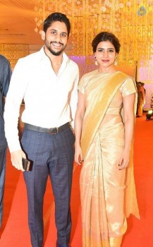 Naga Chaitanya and Samantha at Swathi Wedding - 19 of 21