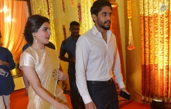 Naga Chaitanya and Samantha at Swathi Wedding - 21 of 21