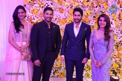 Naga Chaitanya and Samantha Wedding Reception Photos - 4 of 13