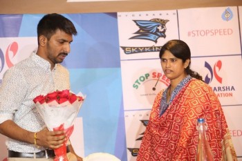 Naga Chaitanya at Sri Harsha Foundation Event - 16 of 42
