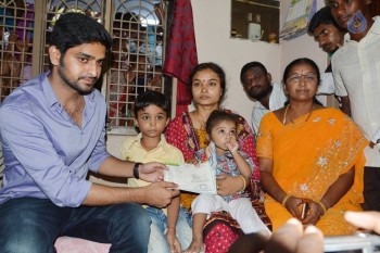 Naga Shourya Helps Family of Veera Javan - 1 of 4