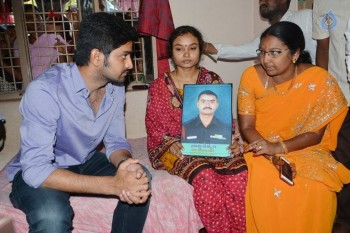 Naga Shourya Helps Family of Veera Javan - 4 of 4