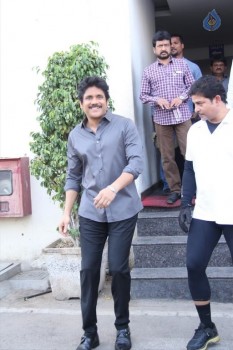 Nagarjuna Flagged Off Yoga Chakra Cyclathon   - 3 of 11