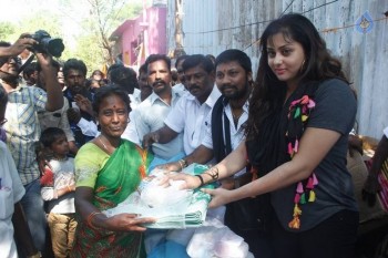 Namitha Flood Relief Help Photos - 1 of 20