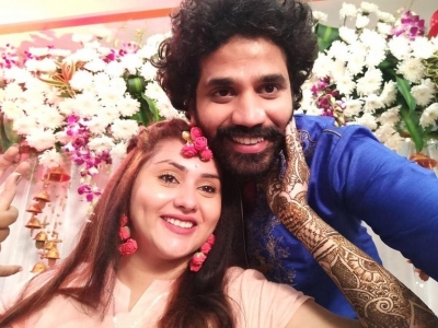 Namitha Mehndi Function - 3 of 5