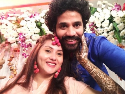Namitha Mehndi Function - 5 of 5