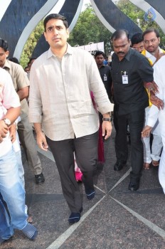 Nandamuri Family at NTR Ghat - 32 of 148