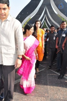 Nandamuri Family at NTR Ghat - 76 of 148