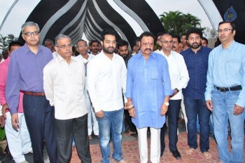 Nandamuri Family at NTR Ghat - 106 of 148