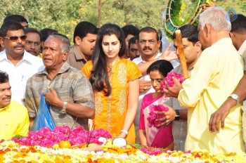 Nandamuri Family at NTR Ghat - 118 of 148