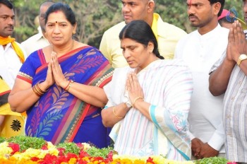 Nandamuri Family at NTR Ghat - 124 of 148