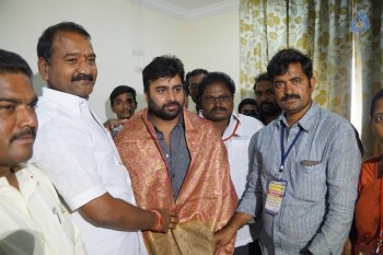 Nara Rohit Pushkara Snanam at Vijayawada - 9 of 12