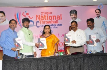 National Throwball Championship 2016 Logo Launch - 35 of 34