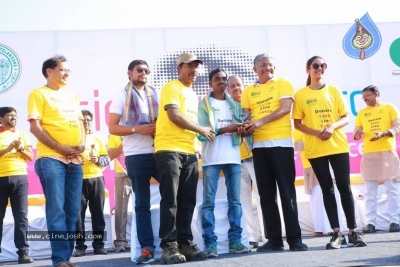 Niharika Flags Off Sight A Thon Blindfold 2k Walk - 1 of 40