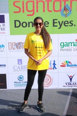 Niharika Flags Off Sight A Thon Blindfold 2k Walk - 14 of 40