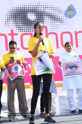Niharika Flags Off Sight A Thon Blindfold 2k Walk - 17 of 40