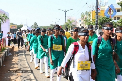 Niharika Flags Off Sight A Thon Blindfold 2k Walk - 25 of 40