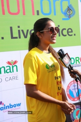 Niharika Flags Off Sight A Thon Blindfold 2k Walk - 26 of 40
