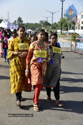 Niharika Flags Off Sight A Thon Blindfold 2k Walk - 27 of 40