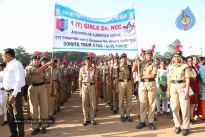 Niharika Flags Off Sight A Thon Blindfold 2k Walk - 28 of 40