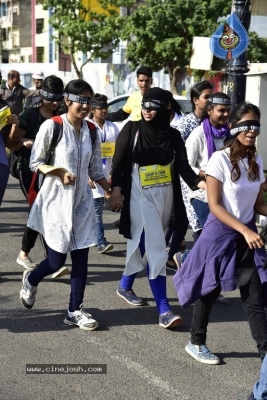 Niharika Flags Off Sight A Thon Blindfold 2k Walk - 30 of 40