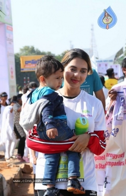 Niharika Flags Off Sight A Thon Blindfold 2k Walk - 35 of 40