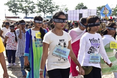 Niharika Flags Off Sight A Thon Blindfold 2k Walk - 36 of 40