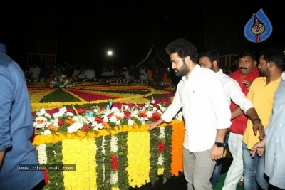 NTR and Kalyan Ram visit NTR Ghat on NTR Death Anniversary - 3 of 42