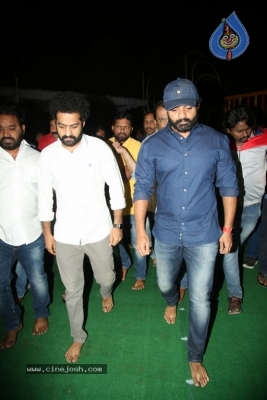 NTR and Kalyan Ram visit NTR Ghat on NTR Death Anniversary - 36 of 42