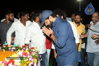 NTR and Kalyan Ram visit NTR Ghat on NTR Death Anniversary - 22 of 42