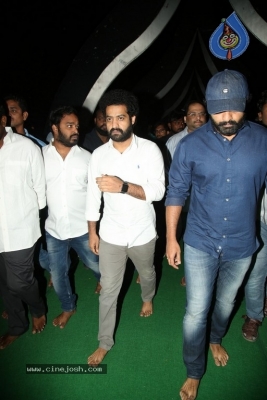 NTR and Kalyan Ram visit NTR Ghat on NTR Death Anniversary - 27 of 42