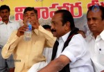 NTR and Political Leaders at Chandrababu Indefinite Fast - 31 of 74