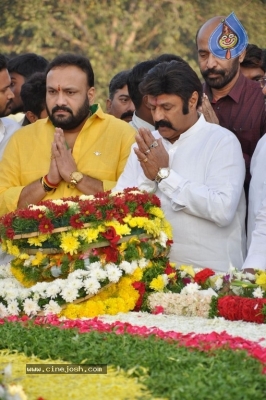 NTR Family Members at NTR Ghat - 34 of 84