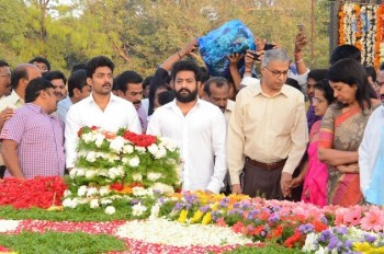 NTR Family Members at NTR Ghat Photos - 20 of 102