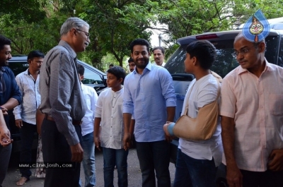 NTR Family Members Pay Tribute at NTR Ghat - 21 of 100