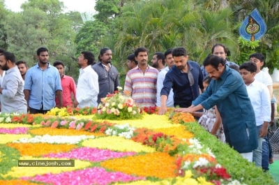 NTR Family Members Pay Tribute at NTR Ghat - 45 of 100