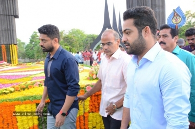 NTR Family Members Pay Tribute at NTR Ghat - 54 of 100