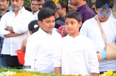 NTR Family Members Pay Tribute at NTR Ghat - 57 of 100