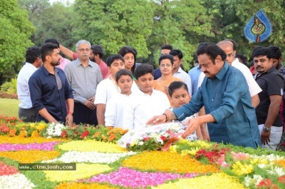 NTR Family Members Pay Tribute at NTR Ghat - 63 of 100