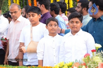 NTR Family Members Pay Tribute at NTR Ghat - 65 of 100