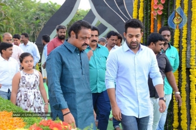 NTR Family Members Pay Tribute at NTR Ghat - 73 of 100