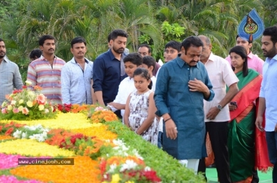 NTR Family Members Pay Tribute at NTR Ghat - 79 of 100
