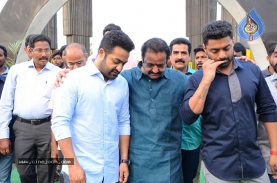 NTR Family Members Pay Tribute at NTR Ghat - 84 of 100